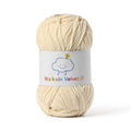 Fluffy Chenille Yarn for Crocheting，Baby Yarn for Crocheting Soft，50g/1.76oz Velvet Amigurumi Yarn ，Fingering Weight Yarns for Crocheting Baby Blankets、DIY Craft.(Beige) - color: Beige