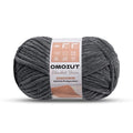 OMoiout Chunky Chenille Yarn for Crocheting, Soft Baby Blanket Yarn, #7 Super Bulky, Chunky Knit Blanket Crochet Yarn, 7 oz/109.4 yds Fluffy Velvet Amigurumi Yarn(Dark Gray) - color: [Dark Gray]