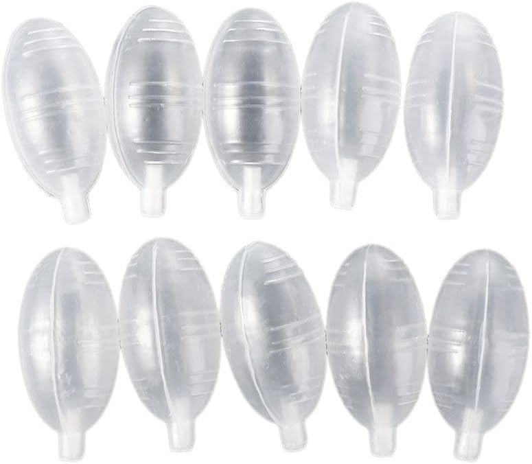 GANPUB 10Pcs Squeaky Noise Maker Bb Squeakers Squeakers Repair Fix Insert Replacement Plastic Dog Cat Parrot Bird Rabbit DIY Toys Accessories Squeakers for Dog Squeaky Toys, Transparent