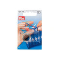 Prym Knitting Thimble 'Norwegian' Metal with 2 Yarn Guides, Polyurethane, Silver, Eine Grösse