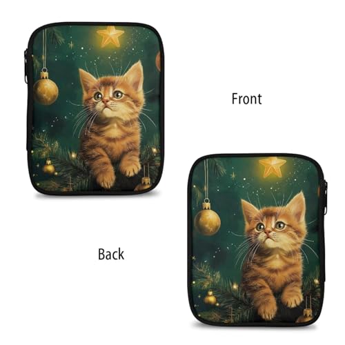 Cat Crochet Hook Case Portable Crochet Storage Organizer without Hooks and Accessories Organizer for Knitting Needles Washable - color: Cat
