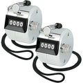 Amble Tally Clicker Counter, Metal Case Mechanical Clicker Digital Handheld Tally Counter with Nylon Lanyard