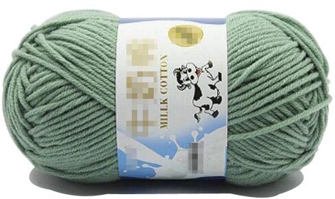 Caddice Comfy Blend Milk Wool Starter Kit - 4 Rolls Soft, Plain, Bulk Yarn for Knitting, Crochet, Handcrafts - color: MINT