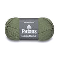 Patons Canadiana Yarn - Solids, Medium Green Tea - color: Medium Green Tea, size: 3.5 oz, 205 yds