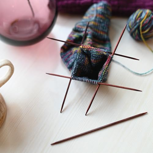 KnitPro Dreamz Double Pointed Needles 8" (20cm) | US Size 2 (2.75mm) - size: US 2 (2.75mm)
