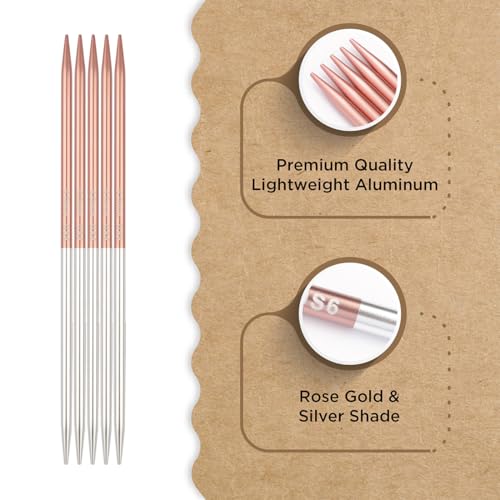 Knitter’s Pride Rosemist Double-Point Needle 8""(20cm) - US 6(4mm) - size: 4.00mm