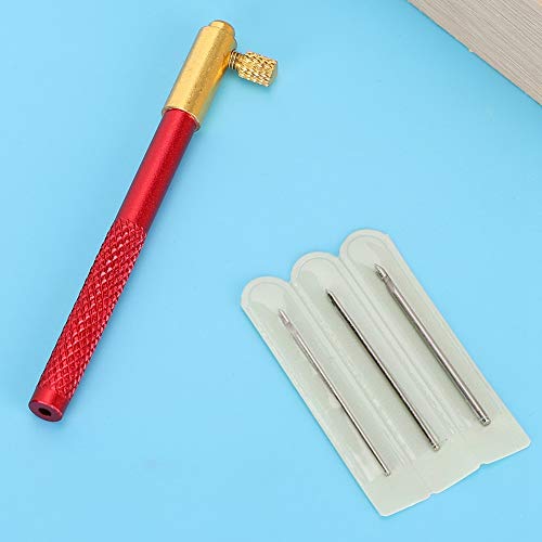 Embroidery Beading Crochet Set Ergonomic Non Slip Handle 3 Different Diameter Needles 1.2mm 1.0mm 0.7mm for DIY Craft Sewing Accessories Handmade Crafts Aluminum Alloy French - size: Aluminum alloy French embroidery needle