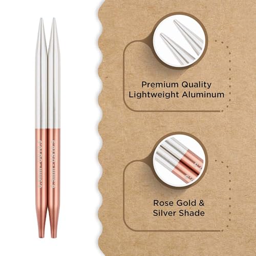 Knitter’s Pride Rosemist Interchangeable Needle 5""(13cm)- US 10.5(6.5mm) - size: 6.50mm