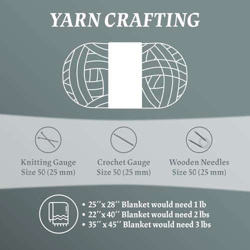 Jumbo Chunky Chenille Yarn for Hand Knitting Crochet – 8 Skeins × 8 oz (25 yds Each) Super Soft Thick Bulky Yarn for Blankets, Scarves, Cushions & DIY Crafts (Forest Green) - color: Forest Green (Chenille)