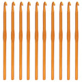 Bivethoi Aluminum Crochet Hook 5.5mm, 20 Pcs | Knitting Needles, Bulk Set, For Craft Yarn, For Beginners - size: 5.5mm