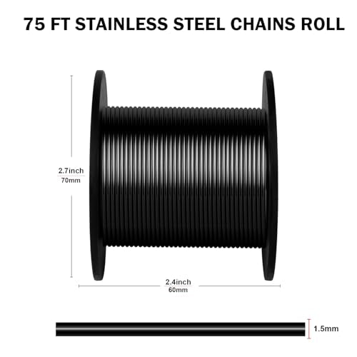 16 Gauge Aluminum Wire for Craft 75FT Black Bendable Aluminum Wire Bulk | 1.5mm Flexible Aluminum Armature Crafting Wire Roll for Sculpting DIY Jewelry Making - color: Black, size: 16 Gauge