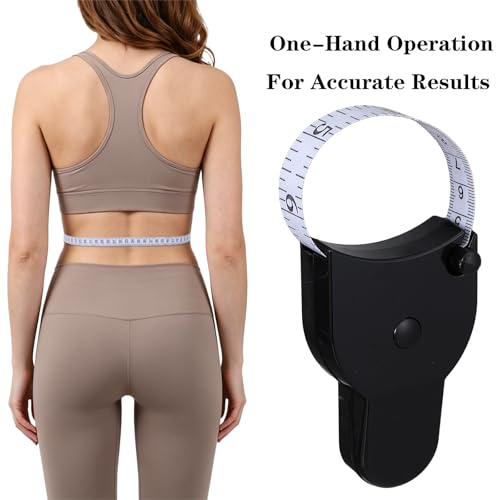 4 PCS Tape Measure Body, 150cm Retractable Body Arm Measuring Tape | for Weight Loss Fitness Waist Hip Arms, Portable Tapes Measure for Sewing Clothing Fabric(Black & White)
