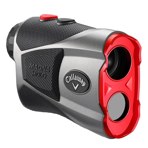 Callaway 300 Pro Golf Laser Rangefinder (with External Slope Switch) - color: Red