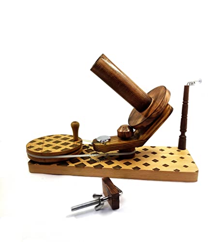 Wooden Yarn | Ball Winder | Yarn Swift | Wooden Hand Operated Winder for Making Yarn Ball from Hank of Yarn Skein Winder for Knitting Gift Travel