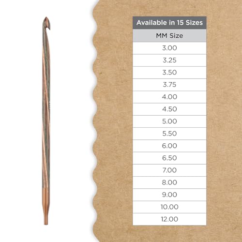 Knitter’s Pride Terra Afghan/Tunisian Crochet Hook - US J(6mm) - size: 6.00mm
