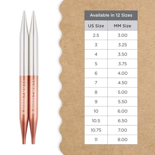 Knitter’s Pride Rosemist Interchangeable Needle 5""(13cm) - US 11(8mm) - size: 8.00mm