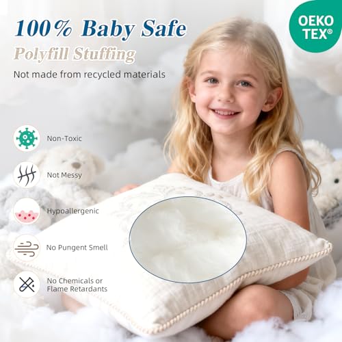 5lb Soft Polyfill Stuffing, Fluffy Pillow Stuffing for Couch Cushion,Pillow | Machine Washable Polyester Fiberfill | High Resilient | Ideal for Stuffed Animal, Cloud Project, Crochet, Pet Bed, Craft