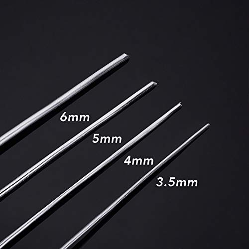 BENECREAT 52 Feet 6 Gauge Silver Aluminum Wire Bendable Metal Sculpting Wire for Bonsai Trees, Floral, Skeleton Making, Home Decors and Other Arts Crafts Making - color: Silver (6 Gauge, 52 Feet), size: 6 Gauge