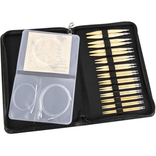 Takumi Bamboo Interchangeable Circular Knitting Needle Set-