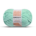 OMoiout Chunky Chenille Yarn for Crocheting, Soft Baby Blanket Yarn, #7 Super Bulky, Chunky Knit Blanket Crochet Yarn, 7 oz/109.4 yds Fluffy Velvet Amigurumi Yarn(Mint Green) - color: [Mint Green]