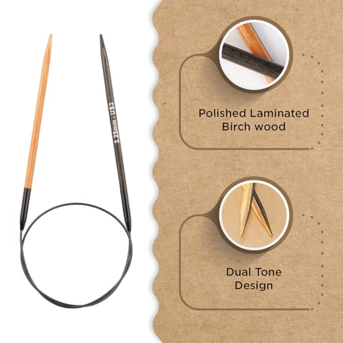 Knitter’s Pride Day & Nite Fixed Circular Needle 16""(40cm) - US 3(3.25mm) - size: 3.25mm