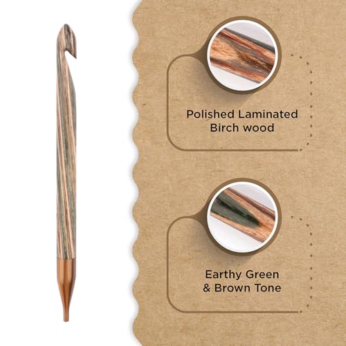 Knitter’s Pride Terra Afghan/Tunisian Crochet Hook - US N(10mm) - size: 10.00mm