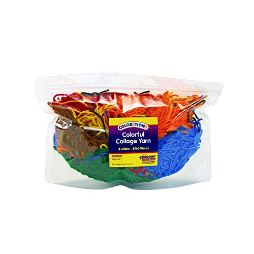 Colorful Collage Yarn 2500 Pieces