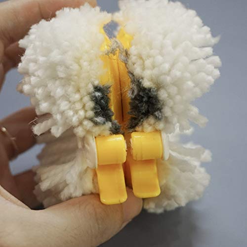 Hand U Journey Pom-Pom Maker 6 Sizes Pompom Maker Tool Set for Fluff Ball Weave DIY Wool Yarn Knitting Craft Project for