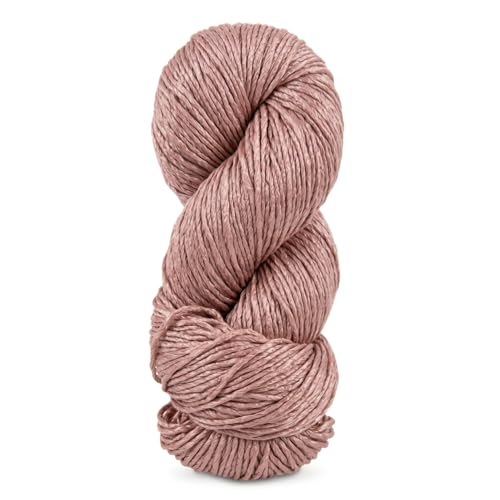 Regal Mulberry Silk Yarn - Worsted Weight - Single Ply Yarn - Solid Colors (Bubble Gum) - color: Bubble Gum
