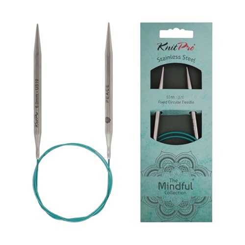 KnitPro The Mindful Collection Fixed Circular Needles 32" (80cm) | US Size 10 (6mm) - size: US 10 (6mm)