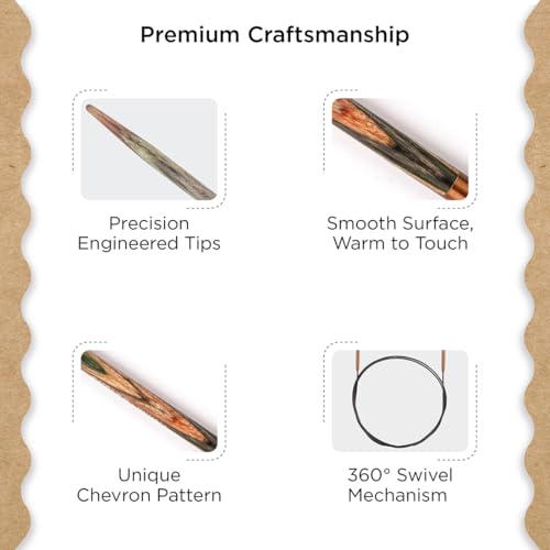 Knitter’s Pride Terra Fixed Circular Needle 10""(25cm) - US 1.5(2.5mm) - size: 2.50mm