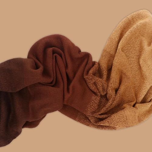 Scheepjes Cotton Whirl Gradient Yarn, 1000m, 740 Brown Sugar Spell - color: 740 Brown Sugar Spell