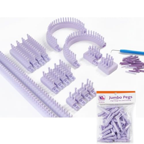 Authentic Knitting Board Multi-Knit Loom with Large Pegs