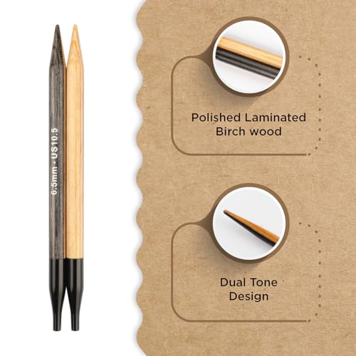 Knitter’s Pride Day & Nite Interchangeable Needle 5""(13cm) -US 10.5(6.5mm) - size: 6.50mm