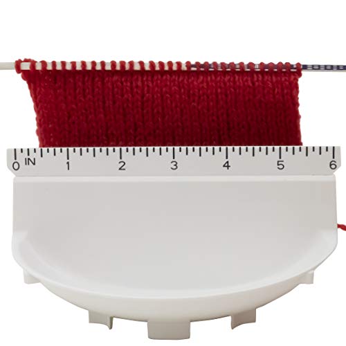 Prym Big Sully Travel Yarn Holder for Knitting & Crochet, Prevents Tangles with 6 Yarn Channels, Needle Gauge, Yarn Spindle, Non-Slip Base & Hidden Storage | Prevents Tangles with 6 Yarn Channels, Needle Gauge, Yarn Spindle, Non-Slip Base & Hidden Storage