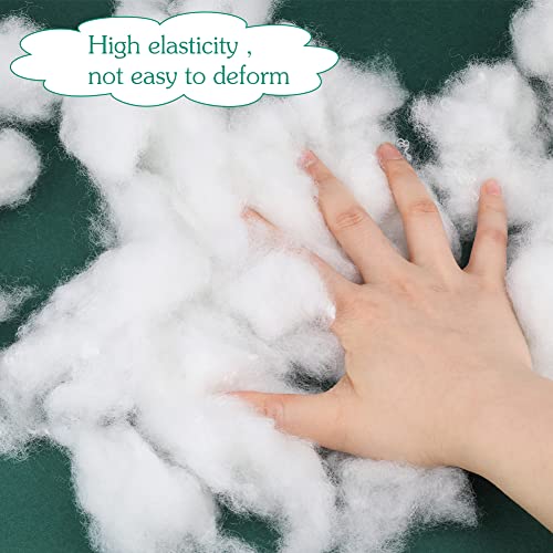 Bupete 28.2oz/800g Polyfill Stuffing, (1.8oz~4.18lb) Pillow Stuffing | Pillow Filling Stuffing for Couch Pillows, Stuffing for Pillows, Fiber Filling Stuffing, Polyester Fiberfill Stuffing - color: White B