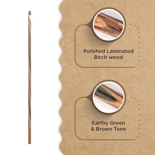 Knitter’s Pride Terra Afghan/Tunisian Crochet Hook – 3mm - size: 3.00mm