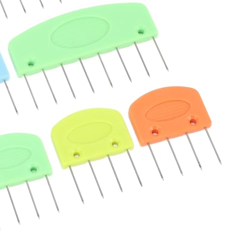 Knit Blocker Plastic and Stainless Steel Multifunctional Knit Crochet Blocking Comb for Handcraft