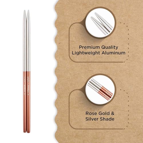 Knitter’s Pride Rosemist Interchangeable Needle 5""(13cm) - US 3(3.25mm) - size: 3.25mm