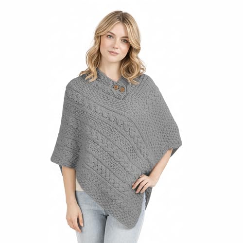 100% Merino Wool Yarn – Extrafine Super Soft Yarn for Knitting, Made in Italy by Lana Gatto, Super Soft Line, Gray-12504, 2-Pack (1.8 oz. / 137 yds Each) - color: Gray - 12504, size: 2