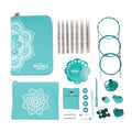 KnitPro The Mindful Collection Hope Interchangeable Needles Set 5" (13cm) | 7 US Sizes (2.5-8) with Accessories - size: Hope