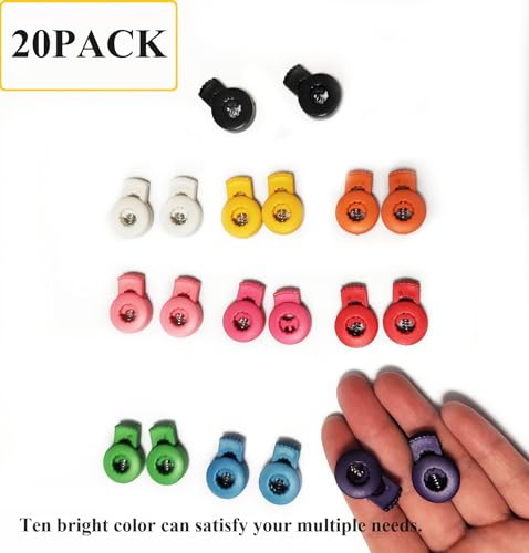 20Pcs Knitting Needle Stoppers, Needle Point Locks, Plastic Stitch Stoppers, Single Hole Spring Toggle Stopper Knitting Accessories - size: Sawtooth