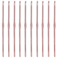Bivethoi Aluminum Crochet Hook 3.5mm, 20 Pcs | Knitting Needles, Bulk Set, For Craft Yarn, For Beginners - size: 3.5mm