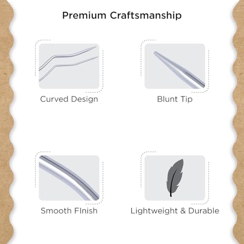 Knitter’s Pride Aluminum Cable Needles - Set of 2 (US 1.5 & US 6)
