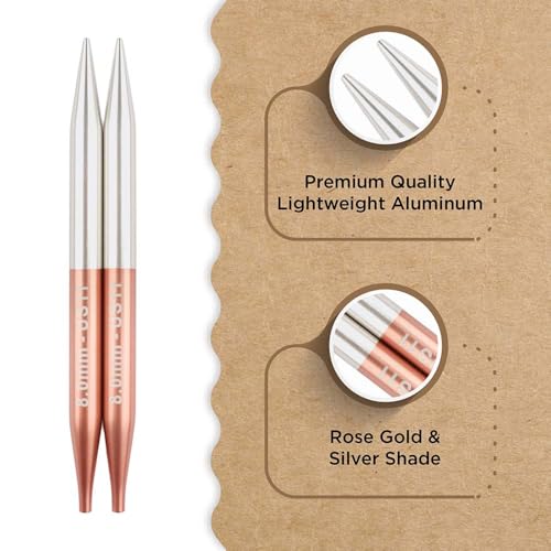 Knitter’s Pride Rosemist Interchangeable Needle 4""(10cm) - US 11(8mm) - size: 8.00mm