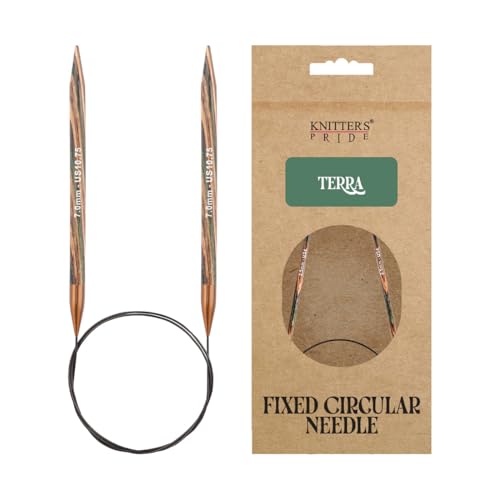 Knitter’s Pride Terra Fixed Circular Needle 40""(100cm) - US 10.75(7mm) - size: 7.00mm