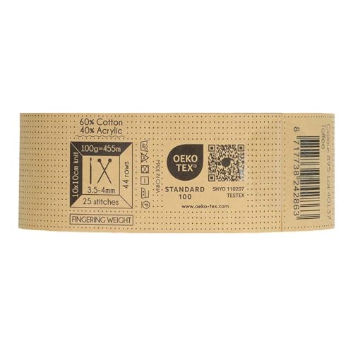 Scheepjes Whirlette Yarn 100g - 860 Ice Cream, Cotton-Acrylic Blend - color: Ice, size: 4 millimeters