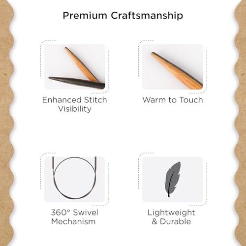 Knitter’s Pride Day & Nite Fixed Circular Needle 16""(40cm) - US 4(3.5mm) - size: 3.50mm