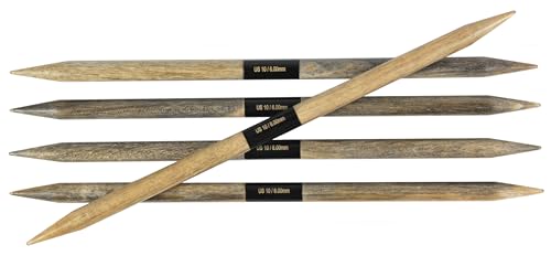 Lykke Driftwood 8 inch Double Pointed Knitting Needles, Set of 5 (US 2.5 / 3mm) - size: US 2.5 / 3mm