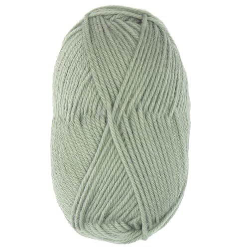 100% Superwash Wool Yarn 6 Skeins 300g DK Weight Knitting Crochet S. Green | Sourced from Peru for breathable warmth and 654yd total length per 300g pack ideal for soft baby garments hats and sweaters - color: Sage Green